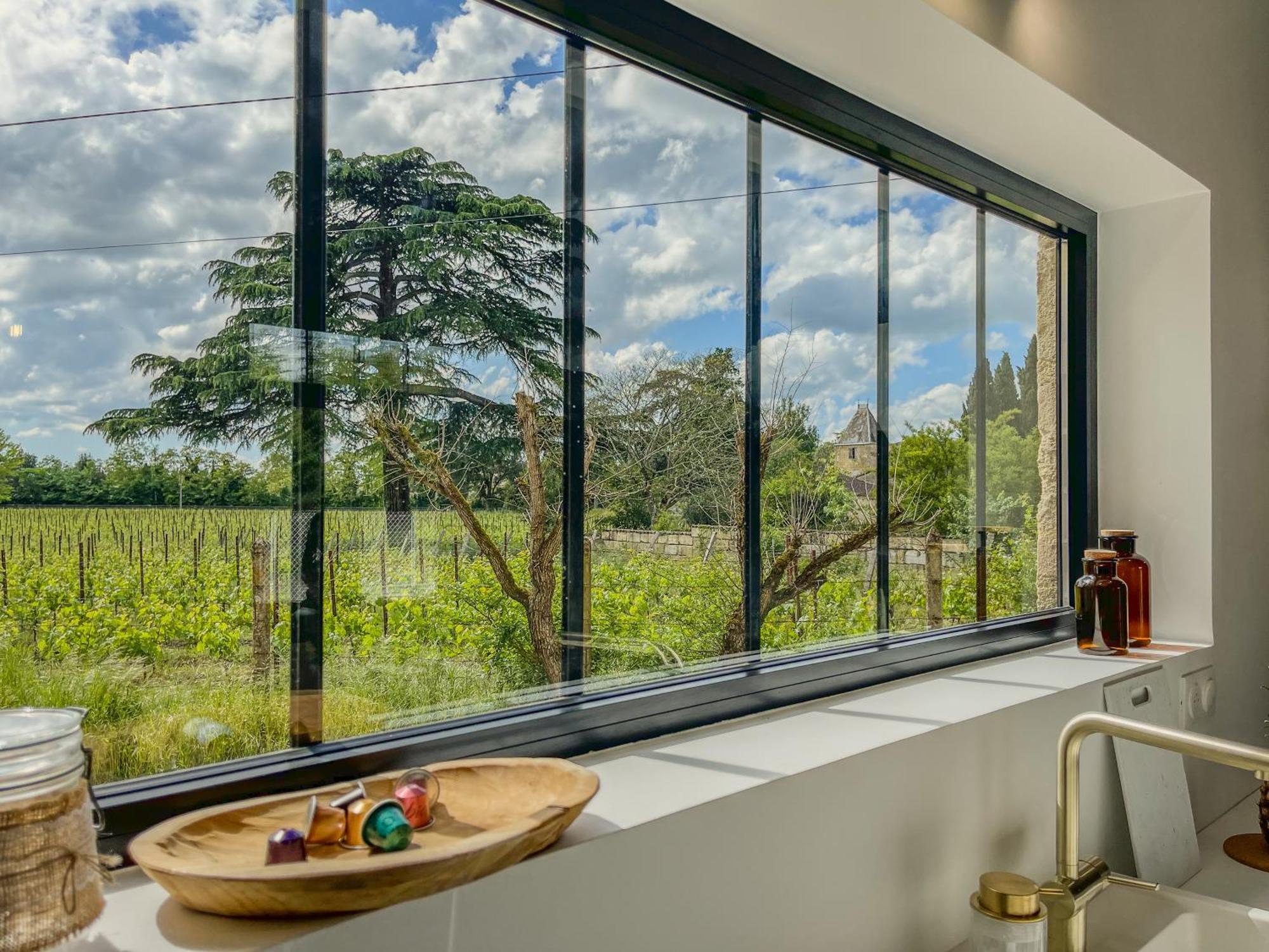 Maison Cosy Avec Vue Sur Les Vignes. Libourne Esterno foto